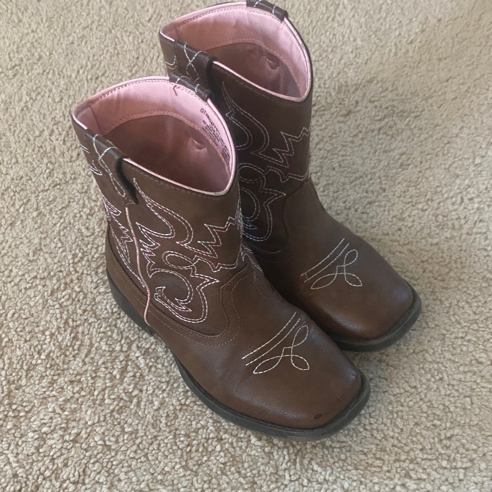 Wonder nation Cowgirl Boots sz 12